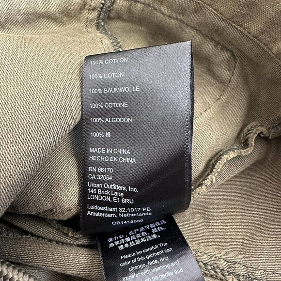 NWT Free People Not Your Brothers Surplus Military Jacket Army Green Women Small - Picture 11 of 16